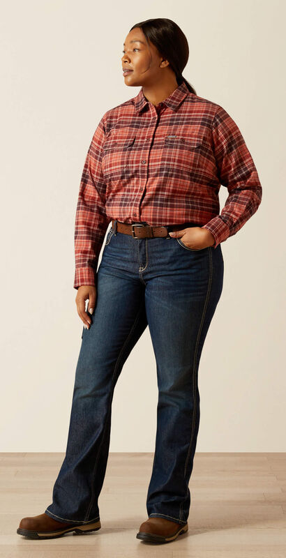 Rebar DuraStretch Flannel Tunic Full Plus